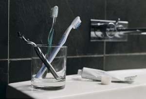 SHARING A TOOTHBRUSH