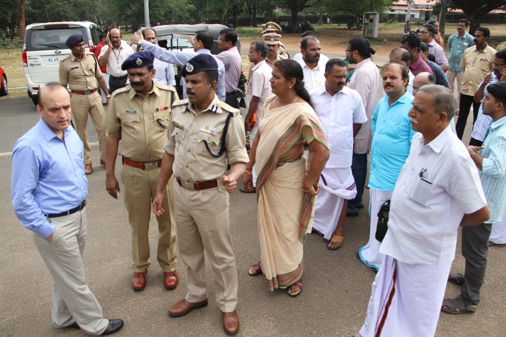 Thekkinkad Maithan Visiting SPG Before The Visit of Narendra Modi,Prime Minister Narendra Modis Visit At 14.12 (7)