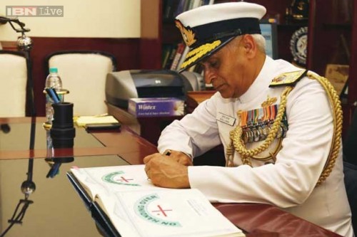 Vice Admiral Sunil Lanba