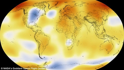 hottest year