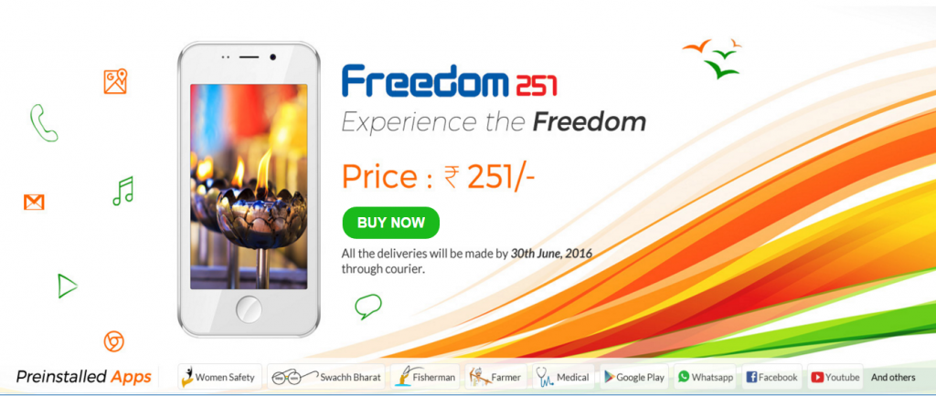 Freedom 251 Booking