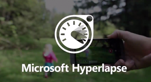 Microsoft Hyperlapse Mobile App