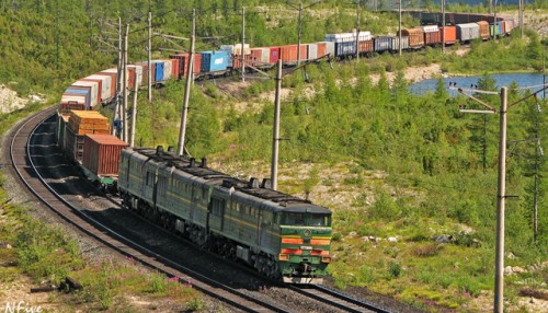 Railway  Freight Container