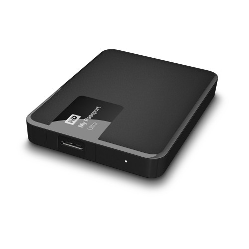 WD My Passport Ultra WDBGPU0010BBK 1TB Portable External Hard Drive (Black)