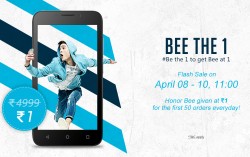 BEE the 1: Get Honor Bee Mobile Re.1 For First 50 Orders