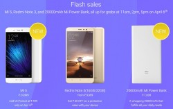 Xiaomi Mi Fan Festival starts today: Mi 5 , Redmi Note 3 Flash Sale and many more offers