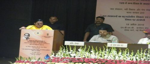 Uma Bharti calls for Water Revolution in the Country