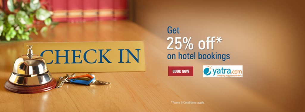 Yatra ICICI Hotel Offer