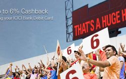 Get up to 6% cashback on your ICICI Bank Debit Card