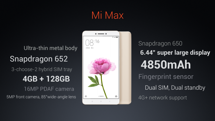 Xiaomi Mi Max