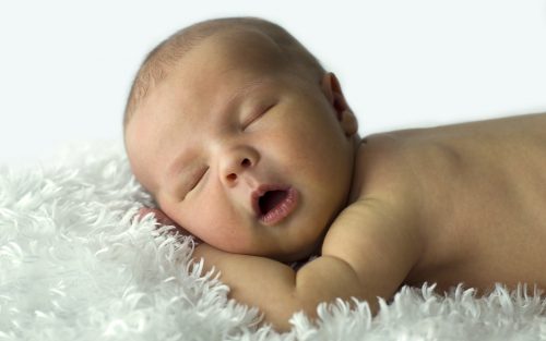 cute sleeping baby