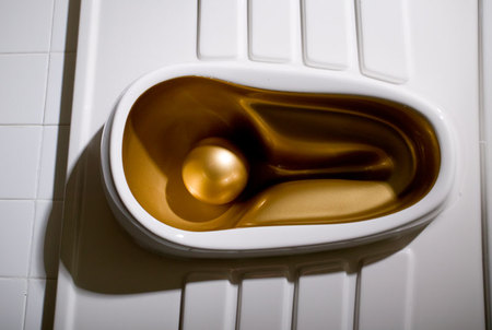 GOLDEN URINALS