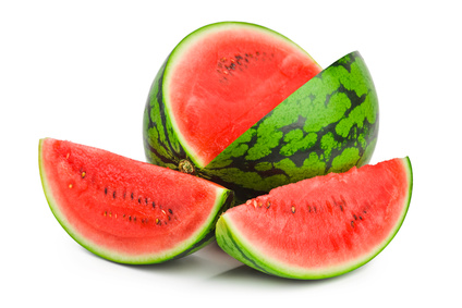 Watermelon isolated on white background