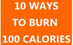 Ways to burn 100 calories