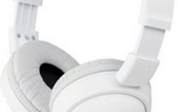 Sony MDR-ZX110 A Wired Headphones  (White, On the Ear) for Rs.649