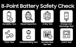 Samsung’s New 8 eight-point battery safety check : Lesson learned from Note 7