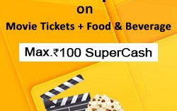 PVR Offer: Get 15% SuperCash on Movie Tickets + Food & Beverage