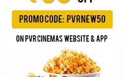 PVR Movie Offer: Flat Rs.50 Off on PVR Cinemas Website and App