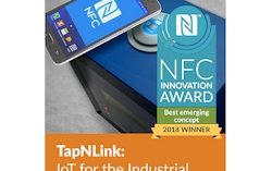 IoTize TapNLink Wins NFC Innovation Award for Best Emerging Concept