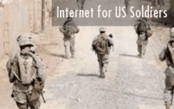 New Satellite Internet Services Offered to Military Personnel in Afghanistan