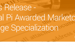 Digital Pi Awarded Marketo Engage Specialization