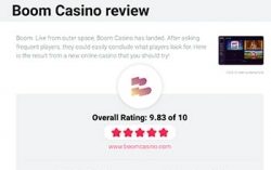 New Casinos Online Launch the 1st Boom Casino Review