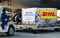 DHL Global Forwarding delivers Covid-19 antiviral pills to South Korea, the first country in Asia Pacific to receive the treatment courses