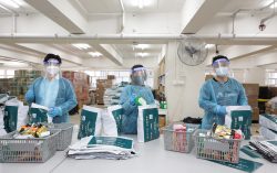 Chinachem Group joins hands with partners to support low-income groups with anti-epidemic supplies amid 5th COVID-19 wave