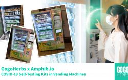 GogoHerbs x Amphib.io – COVID-19 Self-Testing Kits in Vending Machines