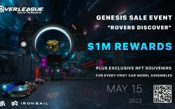 Cars for the Metaverse: Join Overleague’s Livestream Launch Event on 15 May 2022