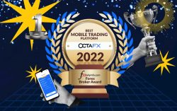 OctaFX wins Best Mobile Trading Platform award at Forex Brokers Award 2022