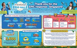 Traveloka EPIC SALE breaks records, with over SGD250,000 worth of vouchers claimed in Singapore