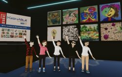 “KeenAble Creation” Debut NFTs Launch  Live Press Conference at a 2-Level Gallery in METAVERSE