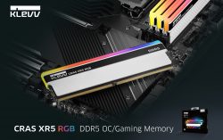 KLEVV Unveils CRAS XR5 RGB DDR5 Gaming Memory