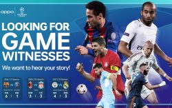 OPPO Unveils the Three Most Inspirational Games of the UEFA Champions League as Voted for by Fans