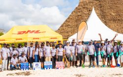 DHL Global Forwarding and Hapag-Lloyd clean up 6,000 kg of trash from coastlines across six countries