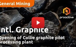 International Graphite talks opening of Collie graphite pilot processing plant