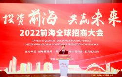 Qianhai announced the “Qianhai Global Service Provider Program” at the 2022 Qianhai Global Investment Promotion Conference