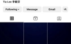 Tia Lee Deletes All Instagram Photos,  Puts up Mysterious Square Grid on Instagram