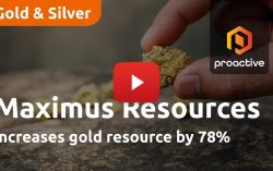 Maximus Resources increases gold resource by 78%