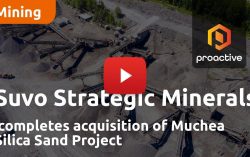 Suvo Strategic Minerals completes acquisition of Muchea Silica Sand Project