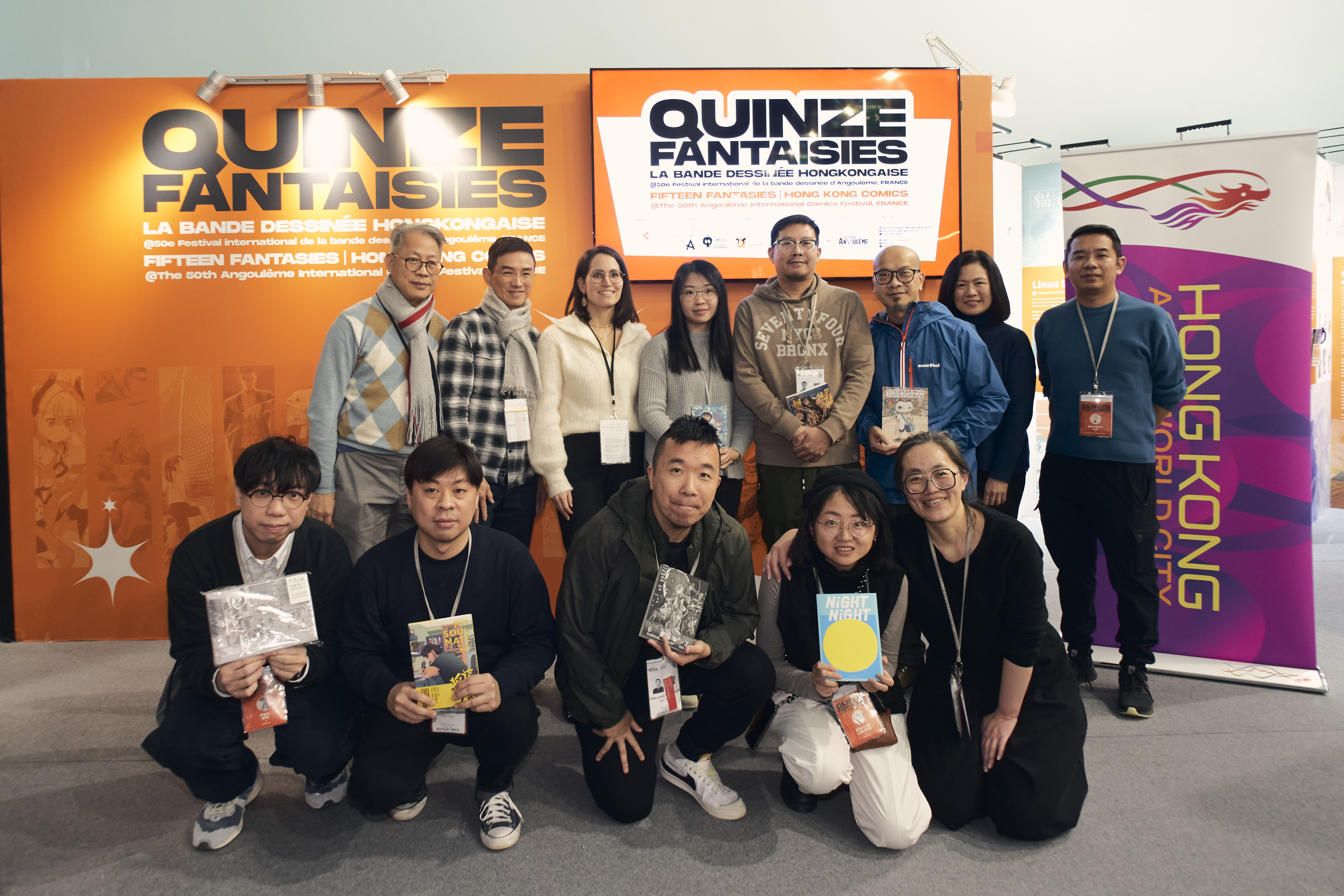 The Angoulme International Comics Festival is celebrating its 50th anniversary in 2023! 7 local artists joined the Festival in France with great support from overseas comics fans.