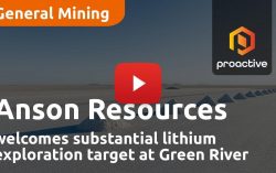 Anson Resources welcomes substantial lithium exploration target at Green River