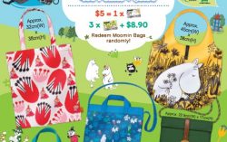 Walk the streets with Moomin x 7-Eleven limited edition eco-friendly bags in the latest Shop and Earn stamps programme