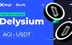 BingX lists Delysium (AGI) with New Listing Events with prize pool of over $30,000 USDT