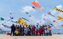 SkyFest 2023: Cambodia’s First International Kite Festival Attracts Over 10 Thousand at Bay of Lights, Sihanoukville