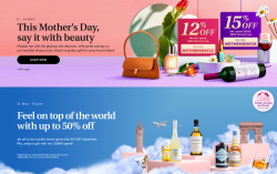 Give your Mum a treat this Mother’s Day with great deals on Beauty, Wines and Spirits from iShopChangi