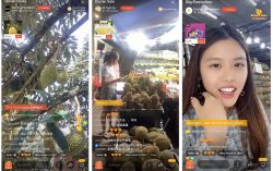 Durian Sales Soar on Shopee Live