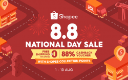 Celebrate National Day with Shopee’s 8.8 National Day Sale