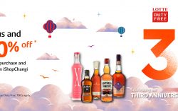 Toast to Lotte Duty Free’s 3rd Anniversary Deals on iShopChangi